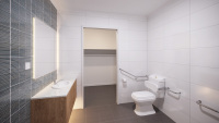 Unit bath Blue Theme