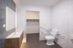 Unit bath Blue Theme